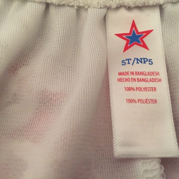 Red White Blue Skirt little girls sz 5 - Picture 3 of 4